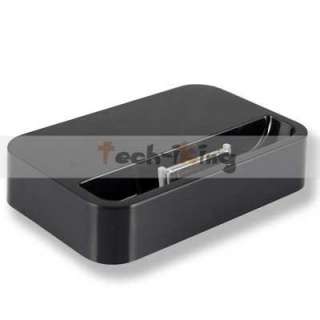 USB Dock Cradle Stand Station Charger + Data Cable for Apple iPhone 4 