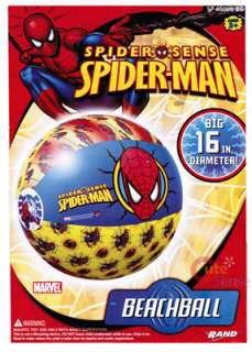 Marvel Spiderman 16 Inflatable Beach/Water Play Ball  