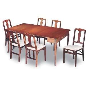  Traditional Expanding Dining Table in Cherry Furniture 