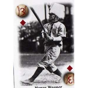   2000 All Century Team 3 of Diamonds Honus Wagner Sports Collectibles