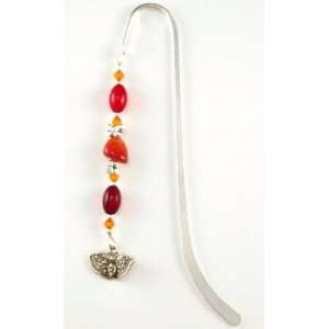  Red Butterfly Bookmark