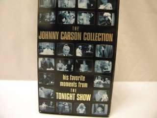 Johnny Carson VHS Favorite Moments Tonight Show  765362784035  