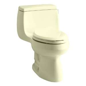   Toilet with French Curve Quiet Close Toilet Seat, Sunlight Home