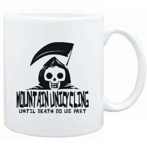  Mug White  Mountain Unicycling UNTIL DEATH SEPARATE US 