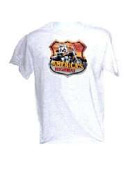 Mytshirtheaven T shirt Route 66 (with motorcycle)
