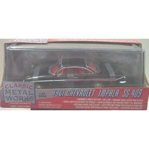  Classic Metal Works #10107   61 Impala SS 409 1/24 
