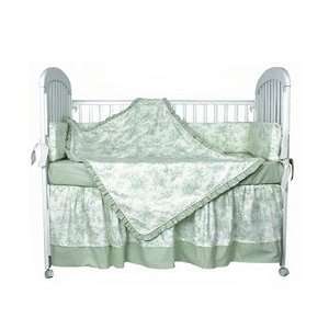  Etoile Green 4 Piece Baby Crib Bedding Set Baby