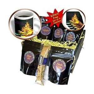   Merry Christmas in Gold With Pink Text   Coffee Gift Baskets   Coffee