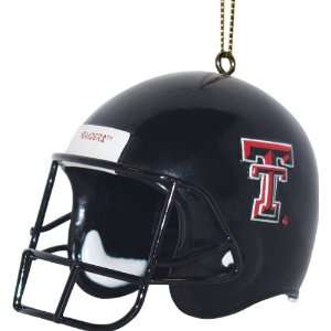   Texas Tech Red Raiders 3 Helmet Ornament Texas Tech