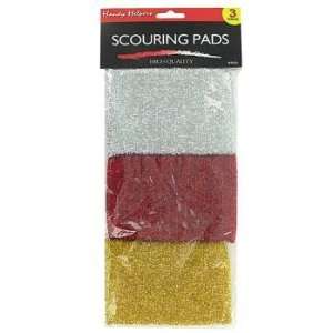  Colored Scouring Pads 3 piece Case Pack 48 Automotive