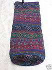   Woven Cover Bag Judaica Israeli New Sm Purple Druze Fabric Anter M6