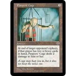  Paupers Cage (Magic the Gathering  Mirage Rare) Toys 