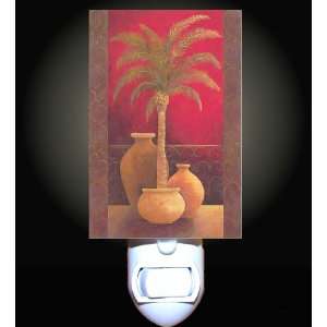  Vases and Palm Trees Decorative Night Light