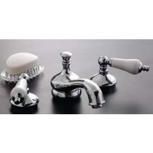  Sign of the Crab P0104C Chrome Widespread Lavatory Faucet 