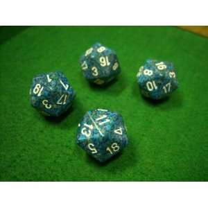  Speckled Sea 20 Sided Dice Toys & Games