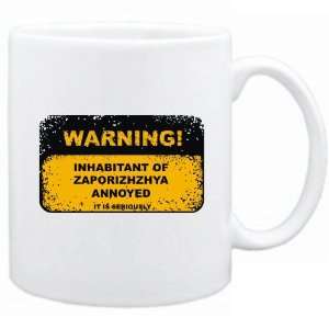   Inhabitant Of Zaporizhzhya Annoyed  Ukraine Mug City