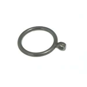  METAL CURTAIN POLE ROD RING BLACK 28MM ID ( pack of 24 
