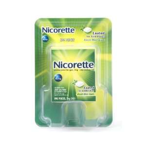  Nicorette Gum Fresh Mint 2 mg   190 Count