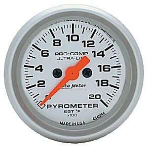 AutoMeter Pyrometer Kit, 2,000 F