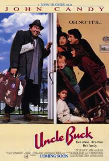 Uncle Buck 27 x 40 Movie Poster , John Candy  