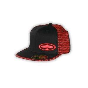  SRH Crucial Hat   Small/Medium/Black/Red Automotive