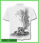SPIRAL DIRECT Enslaved Angel Fallen Angel Wings Goth T Shirt S M L XL