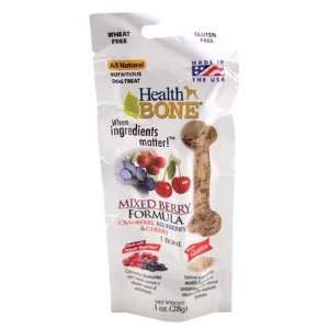  Health Bone Dog Treat Color Mixed Berry, Size Medium 