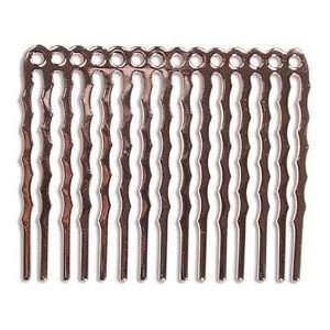 Metal Hair Comb Copper Plate 14 Hole (12) 25007 Arts 