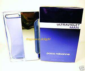 Ultraviolet Men By Paco Rabanne EDT. EDT1.7 oz 50ml NIB  