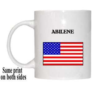  US Flag   Abilene, Texas (TX) Mug 