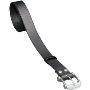  Oakley O Sports Custom Metal Buckle Leather Belt   Black 