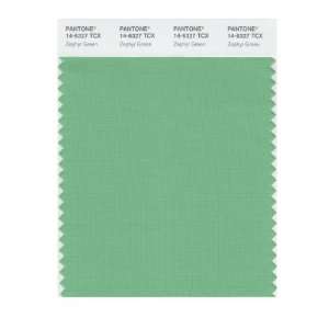  PANTONE SMART 14 6327X Color Swatch Card, Zephyr Green 