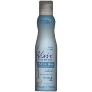 Nair Hair Remover Sensitive Formula Gel Cream Foam For Body ~ Spring 