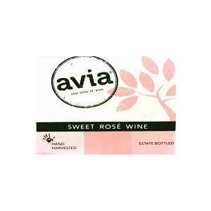  Avia Sweet Rose 750ML Grocery & Gourmet Food
