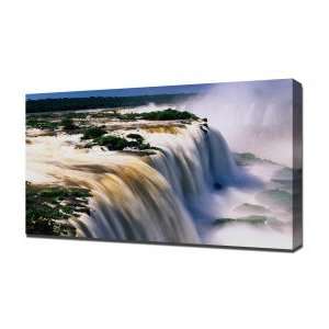  Waterfall 30   Canvas Art   Framed Size 12x16   Ready To 