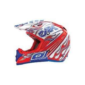    2012 ONEAL 5 SERIES HELMET   BLAZER (SMALL) (RED/BLUE) Automotive