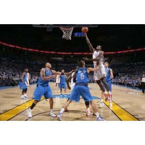   Game ThreeOklahoma City, OK   MAY 21 Serge Ibaka, Tyson by Joe Murphy