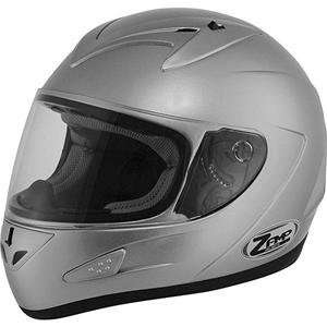  Zamp FJ 4 Helmet   Small/Silver Automotive