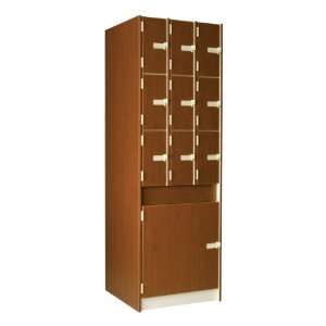  Multi Sized Instrument Lockers with Solid Doors, 10 
