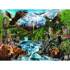   In 1 1500pc Jigsaw Puzzle by Steven Michael Gardner Toys & Games