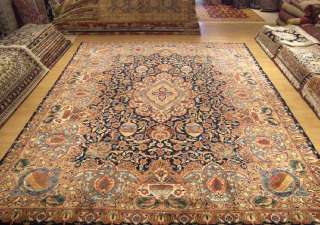 10x13 Handmade Persian Archaeological Kashmar Soft Wool Rug Excellent 