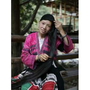  Woman of Yao Minority (Longhair Tribe), Longsheng Terraced 