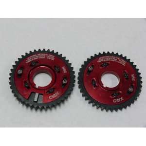  OBX Red Adjustable Cam Gear   96 04 Ford Mustang 4.6L 