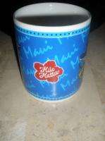 Hilo Hattie Blue Whale Maui Hawaii Coffee Cup Mug EUC  
