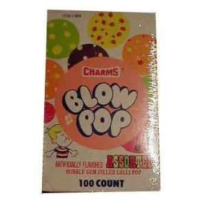 Charms Assorted Flavor Blow Pops (Blo Grocery & Gourmet Food