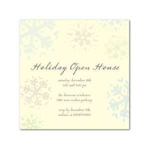 Holiday Party Invitation   Sparkling Snowflakes By Shd2 
