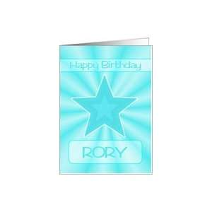  Birthday   Boy Name Specific, Rory Card Health & Personal 