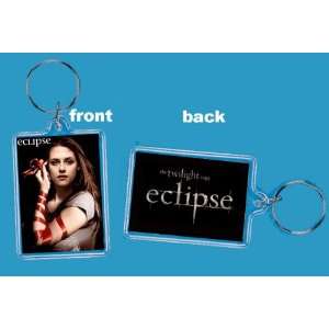Bella Swan Eclipse Twilight Series   2 X 1 Lucite Acrylic Keychain