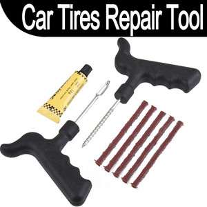 Safety Car Bike Auto Tubeless Tire Tyre Puncture Plug Repair Cement 