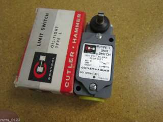 Cutler Hammer Type L 10316H187C Limit Switch 600VAC  